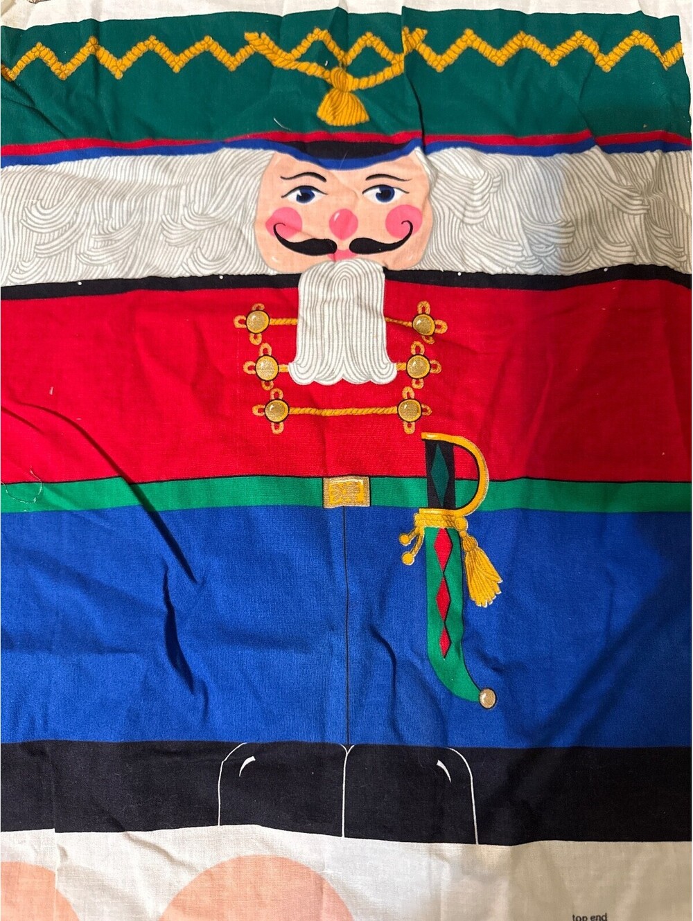 KEEPSAKES CRAFTS for VIP Cranston Print Works Co Nutcracker Solider vintage 80’s